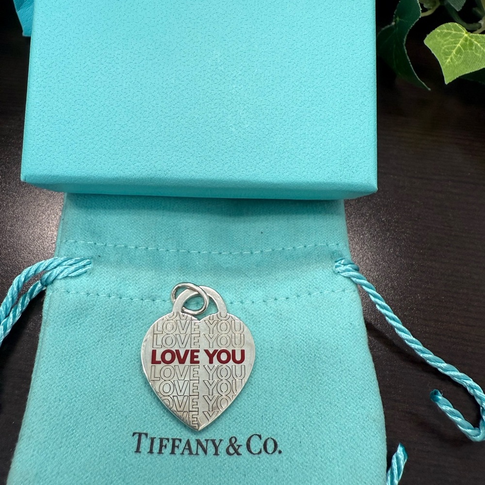 Tiffany & Co. Sterling Silver Large Heart Charm